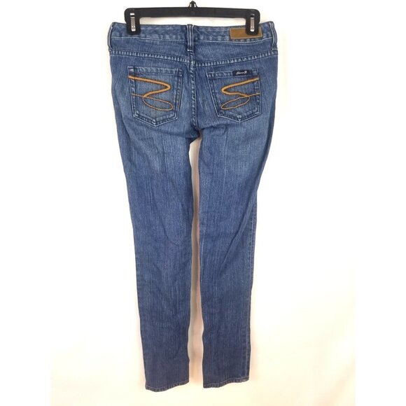 3/$25 Seven7 Size 25 Tapered Leg Jeans - Picture 1 of 6
